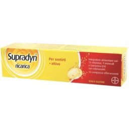 Supradyn ricarica - integratore di vitamine e minerali - 15 compresse effervescenti