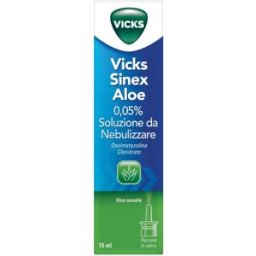Vicks Sinex Aloe - soluzione per nebulizzazione 15 millilitri 0,05%
