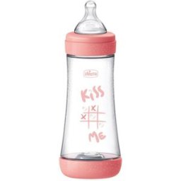 CHICCO BIBERON P5 300ML FAST SILICONE GIRL