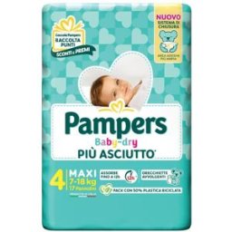 PAMPERS BD DOWNCOUNT MAXI 17PZ