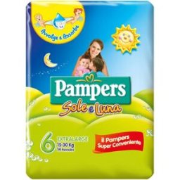 PAMPERS SOLE&LUNA FLASH L 14PZ