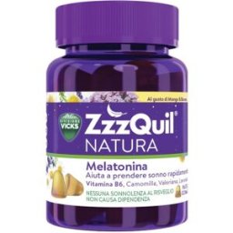 Vicks zzzquil natura mango&banana - 30 pastiglie gommose