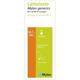 LATTULOSIO (MYLAN GENERICS)*scir 200 ml 66,7 g/100 ml flacone