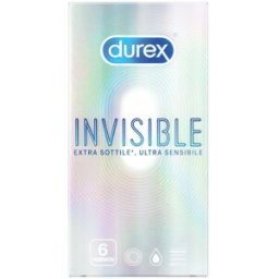 DUREX INVISIBLE 6 PEZZI