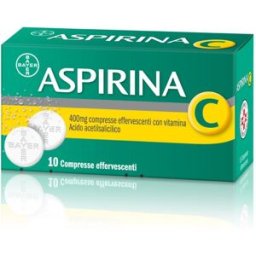 ASPIRINA C*10 cpr eff 400 mg + 240 mg con vitamina C