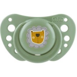 CHICCO SUCCHIETTI AIR VERDE SILICONE 2-6 MESI 2 PEZZI