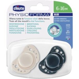 CH SUCCH AIR BLU SIL 6-16M 2PZ