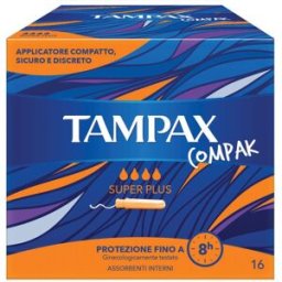TAMPAX COMPAK SUP PLUS 16PZ 0791