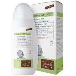 Talco non talco emulsione fluida - 120 millilitri - fiocchi di riso