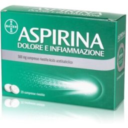 ASPIRINA DOLORE E INFIAMMAZIONE*20 cpr riv 500 mg
