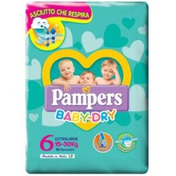 PAMPERS BD DWCT NO FLASH XL 15