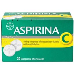 ASPIRINA C*20 cpr eff 400 mg + 240 mg