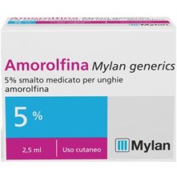 AMOROLFINA (MYLAN GENERICS)*smalto unghie 1 flacone 2,5 ml 5%