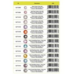 Orecchino bijoux 8123 cielo pois rosa 10 millimetri