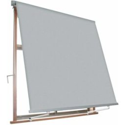 Verdelook - Tenda da sole Milos a caduta avvolgibile con braccetti colore grigio - h2,45x3 metri