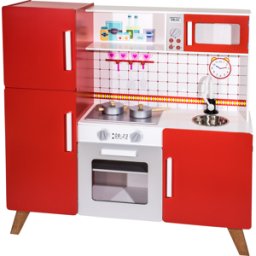 Tu Giochi - Cucina in legno Wood World - h99,8x98,5x31 cm