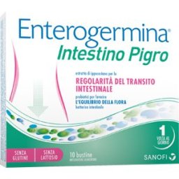 SANOFI SpA ENTEROGERMINA INTESTINO PIGRO 10 BUSTINE