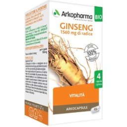 ARKOFARM Srl ARKOCAPSULE Ginseng Bio 45Cps