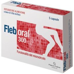 POLIFARMA BENESSERE FLEBORAL 300mg 5 Cps