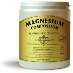 DR.GIORGINI SER-VIS Srl MAGNESIUM Compositum Polvere 500g Integratore per favorire la normale funzione muscolare, il metabolismo energetico e le funzioni psicologiche