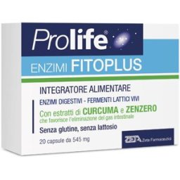 ZETA FARMACEUTICI SpA PROLIFE ENZIMI FITOPLUS 20 CAPSULE