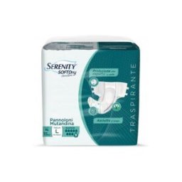 SERENITY SpA SERENITY Pannolone Mutandina SoftDry Sensitive Super L 15 Pezzi