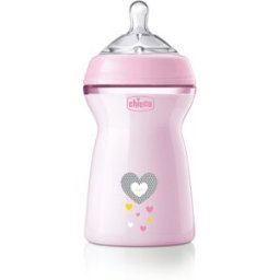 ARTSANA CHICCO CH Bib.NatFeel PL Girl6m+330ml