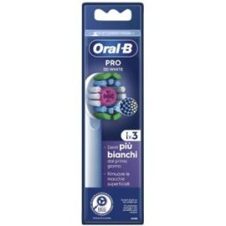 PROCTER ORALB POWER REFILL 3D WHITE 3 TESTINE DI RICAMBIO