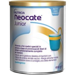 DANONE NUTRICIA SpA SOC.BEN. NEOCATE JUNIOR 400G