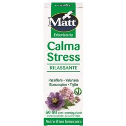 A&D; SpA Gruppo Alimentare Diet MATT ERB Calma Stress Gtt 50ml