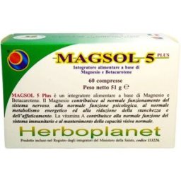 HERBOPLANET MAGSOL 5 Plus 60 Cpr