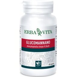 ERBA VITA GLUCOMANNANO 60 Cps 500mg EBV