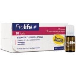 ZETA FARMACEUTICI SpA PROLIFE 10 FORTE 12 FLACONCINI 8ML