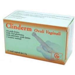 ABBATE A&V; PHARMA Srl CLINDERM 15 Ovuli Vag.2,5g