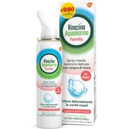 GLAXOSMITHKLINE C.HEALTH.Srl RINAZINA AQUAMARINA FAMILY SPRAY NASALE ISOTONICO 100ML