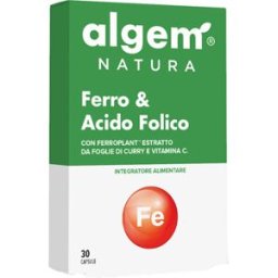ALGEM NATURA Srl ALGEM FERRO&ACIDO FOLICO 30Cps