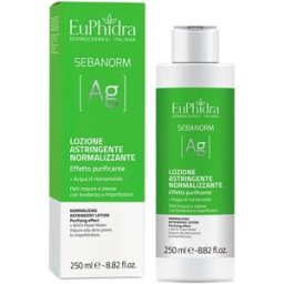 ZETA FARMACEUTICI SpA EUPHIDRA SEBANORM AG LOZIONE ASTRINGENTE NORMALIZZANTE
