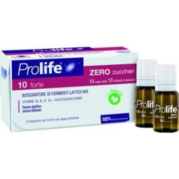 ZETA FARMACEUTICI SpA PROLIFE 10 FORTE 10 Flaconcini 8ml Senza Zucchero