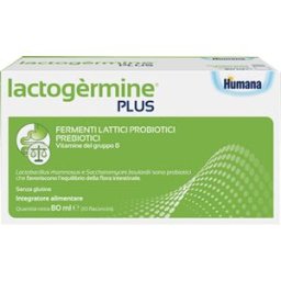 HUMANA ITALIA SpA LACTOGERMINE PLUS FERMENTI LATTINI 10 FLACONCINI