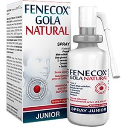 DYMALIFE PHARMACEUTICAL Srl FENECOX GOLA NATURAL SPRAY JUNIOR 25ML