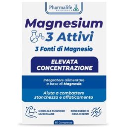 PHARMALIFE RESEARCH Srl MAGNESIUM 3 ATTIVI 60CPR