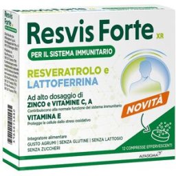 ALFASIGMA SpA RESVIS XR Forte 12 Compresse Effervescenti