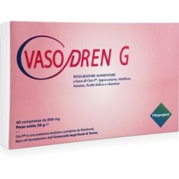 FITOPROJECT VASODREN G 500mg 40 Compresse