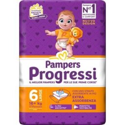 FATER BABYCARE PAMPERS PROG XL 17PZ