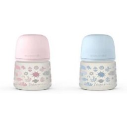 SUAVINEX ITALIA Srl MEMORIES BIBERON DA 150ML SILICONE TETTARELLA SIMMETRICA PRO AZZURRO FLUSSO LENTO 0 MESI+