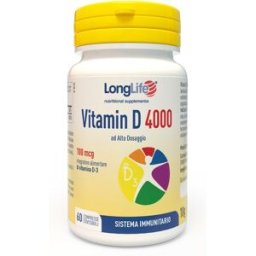 LONGLIFE Srl LONGLIFE VITAMIN D 4000UI 60 COMPRESSE