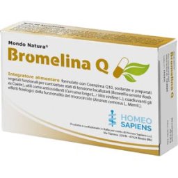 HOMEO SAPIENS BROMELINA Q MONDO NATURA 30 Compresse