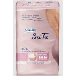 SERENITY SpA SERENITY PANTS ADVANCE PANNOLONE MUTANDINA DISCREET L 12 PEZZI