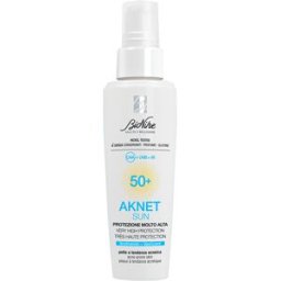 I.C.I.M. (BIONIKE) INTERNATION AKNET Protezione Solare Protezione Molto Alta Per Pelle a Tendenza Acneica 50+ 50ml