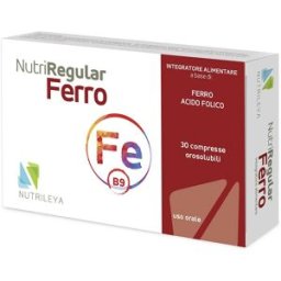 NUTRILEYA Srl NUTRIREGULAR Ferro 30 Cpr Oro